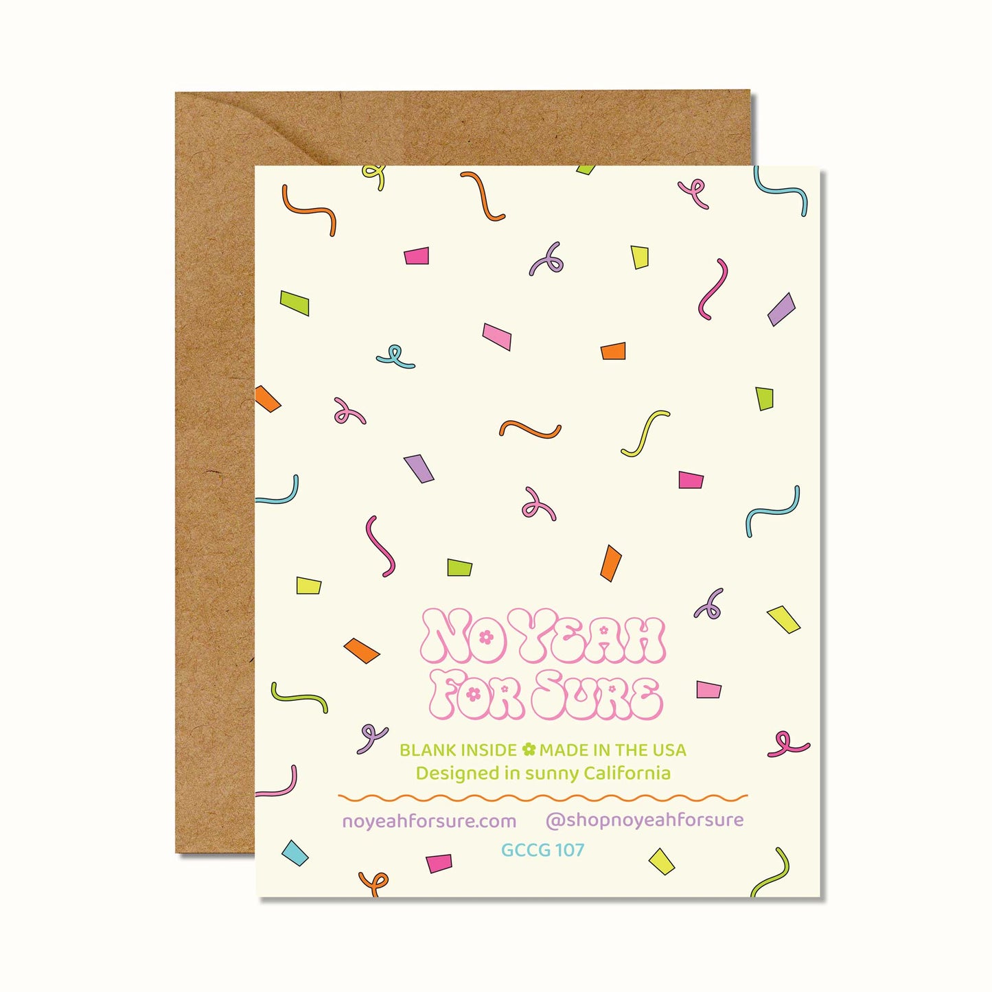 Congrats Grad Confetti Card