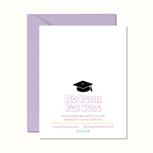 Shit Just Got Real Grad Card