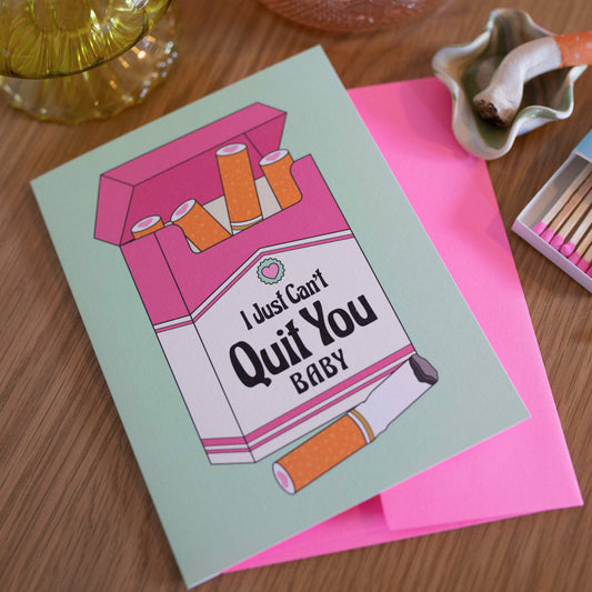 Can't Quit You Card