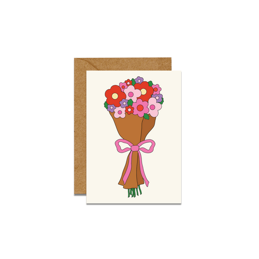 Daisy Bouquet Mini Card