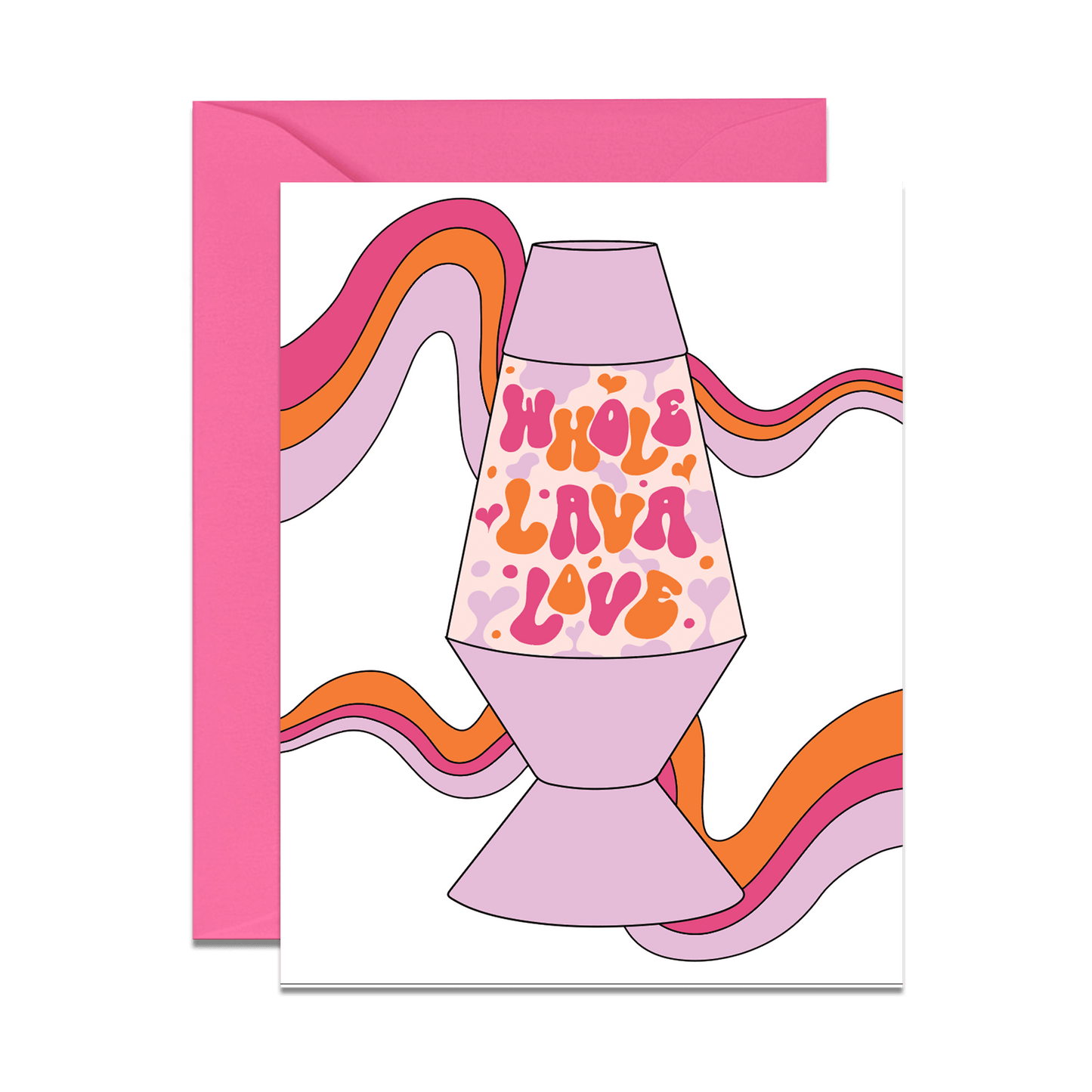 Whole Lava Love Card