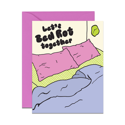 Let's Bed Rot Card