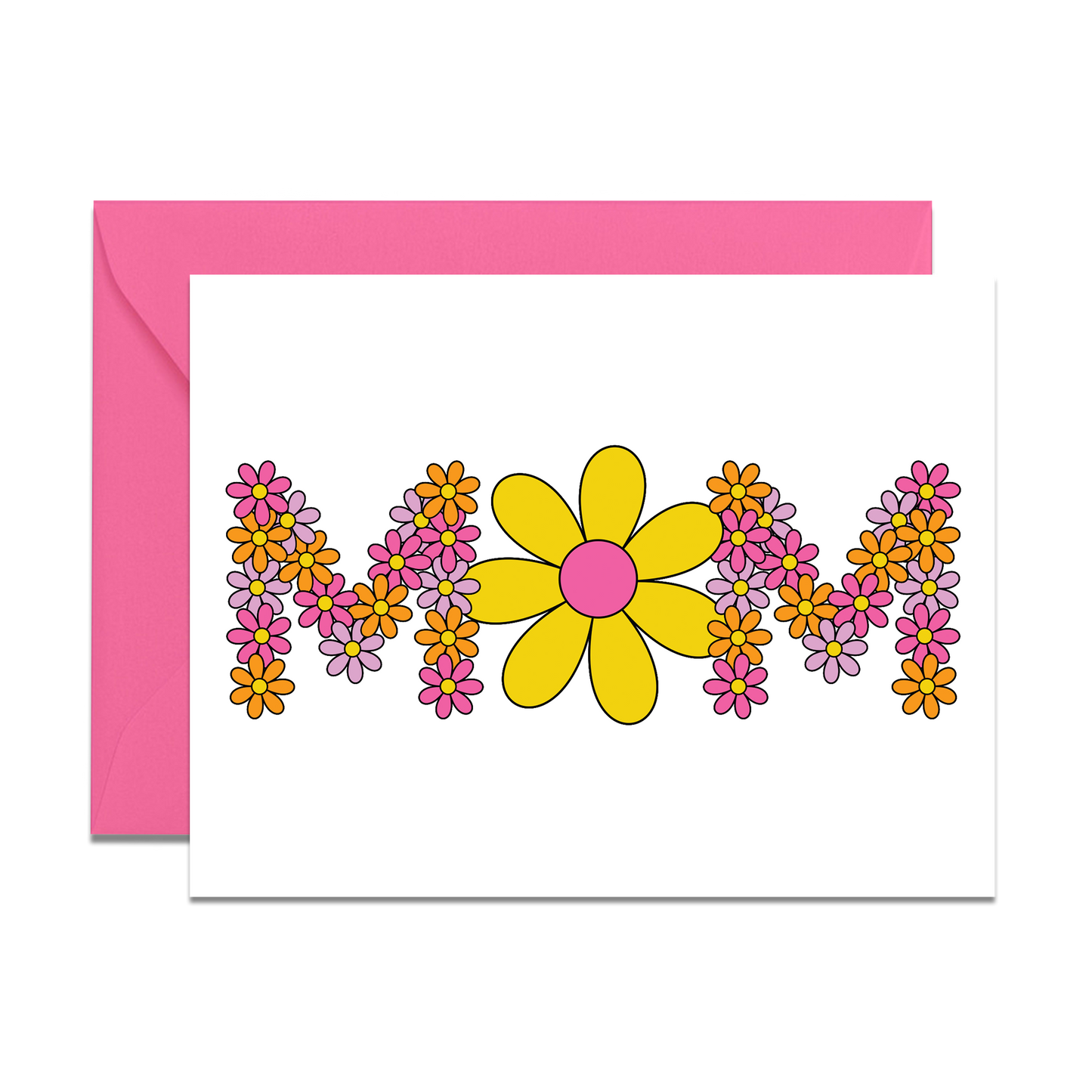 MOM Flowers Card