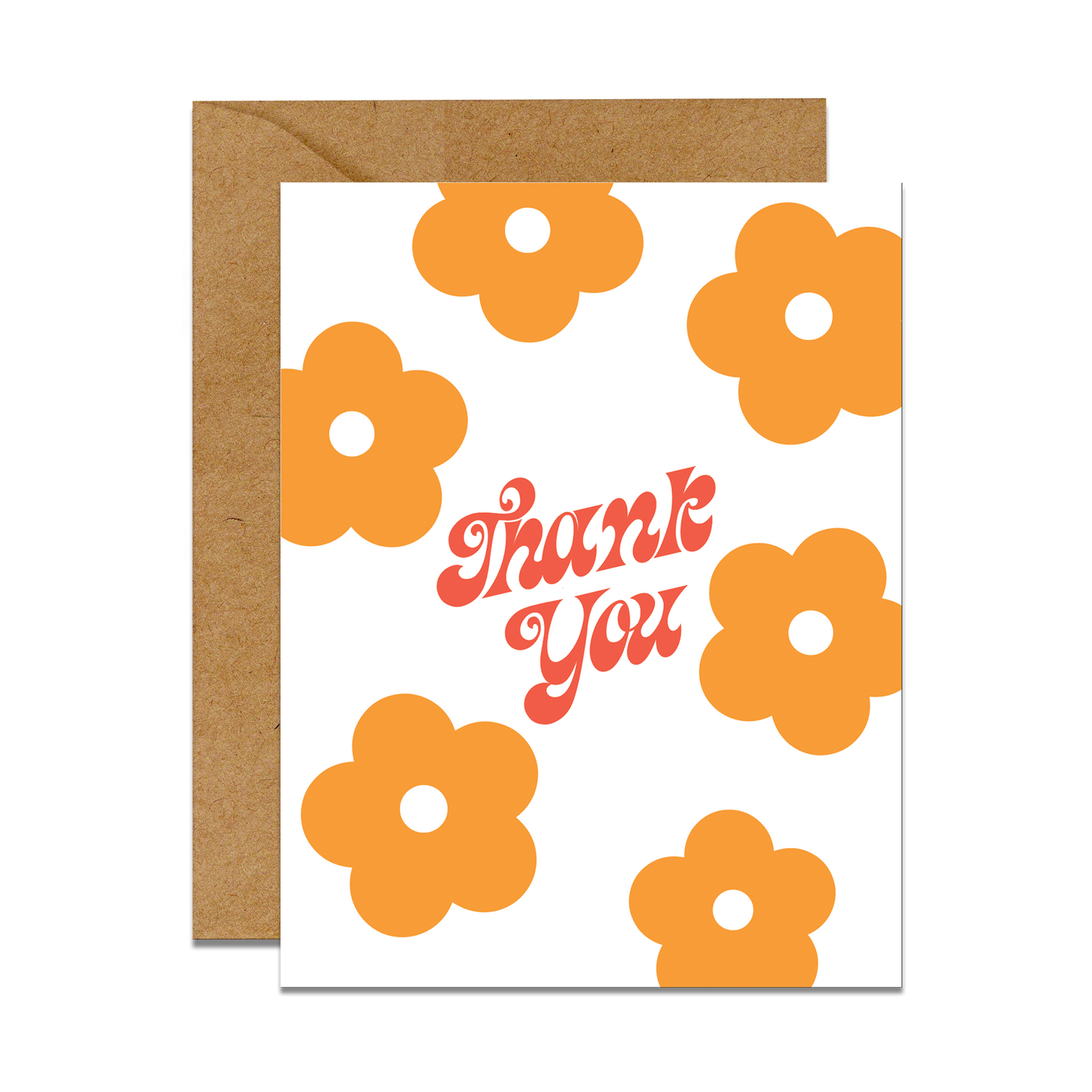 Daisy Thank You Card