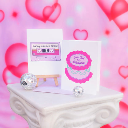 Love Songs Cassette Card