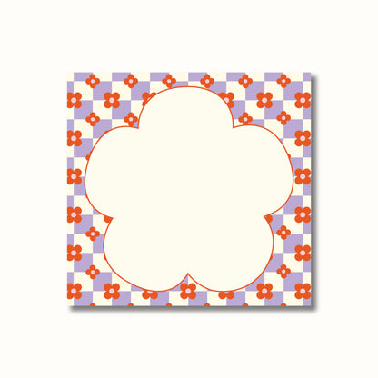 Retro Daisy Sticky Notes